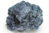 Blue, Cubic/Octahedral Fluorite Encrusted Quartz - Inner Mongolia #224798-1